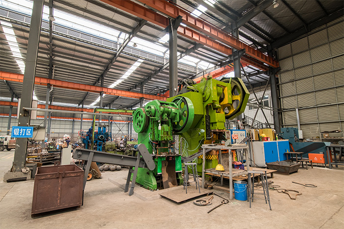 钦州网架配件-锥头加工车间